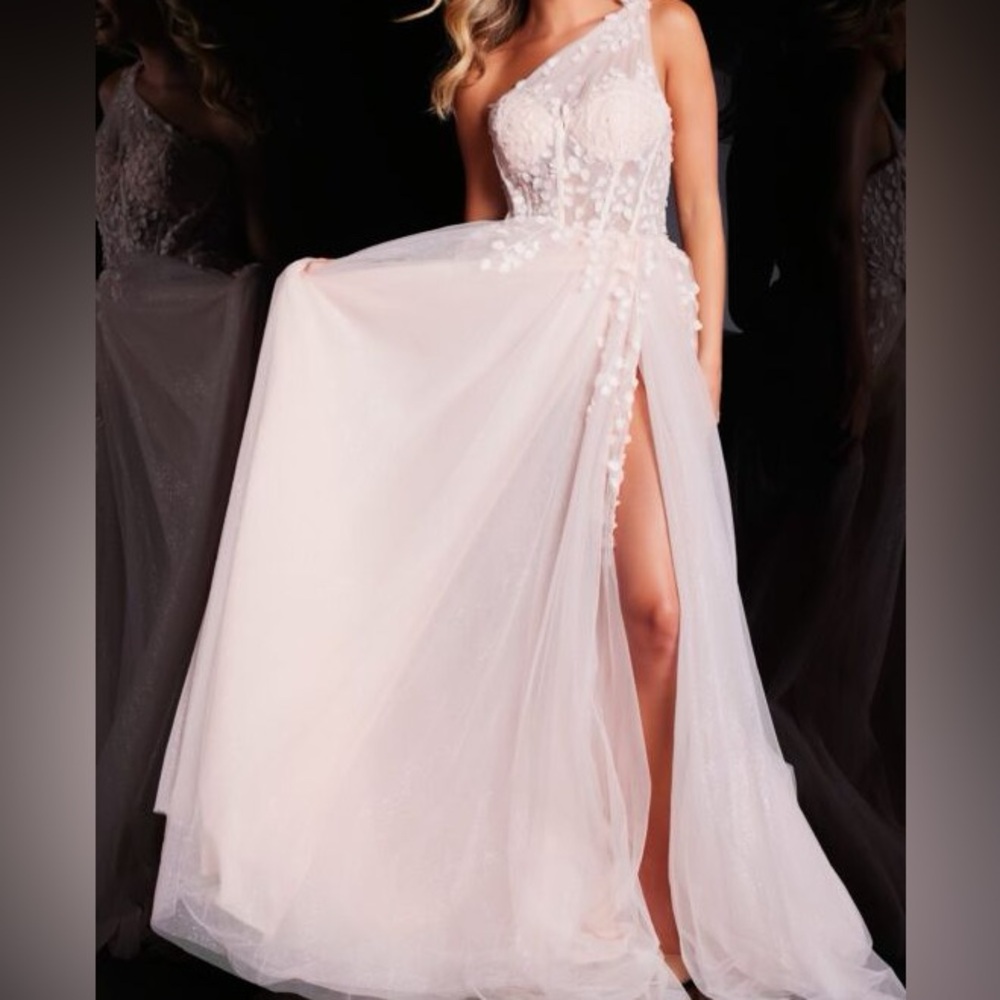 Jovani 25913 One-Shoulder Prom Gown
